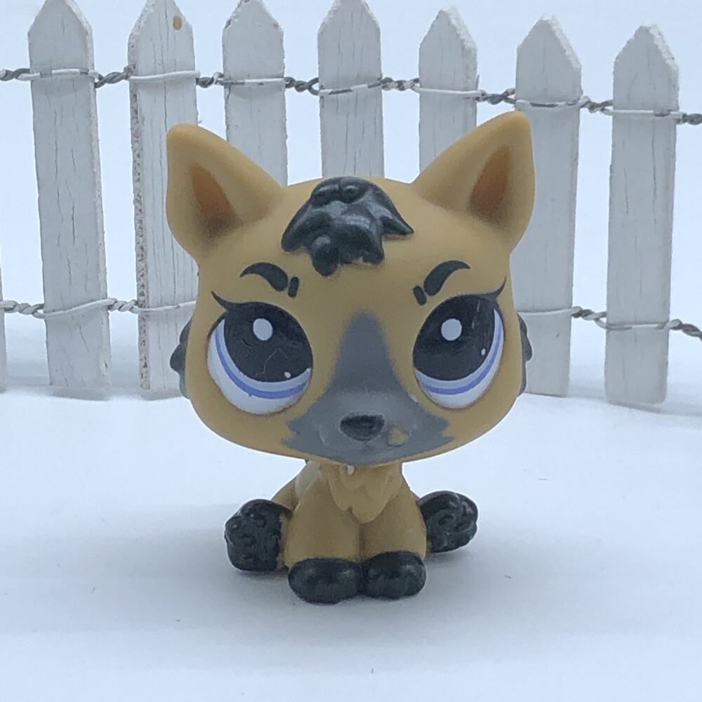 ❤️ GERMAN SHEPARD PUPPY DOG #3562- Littlest Pet Shop - Hasbro LPS